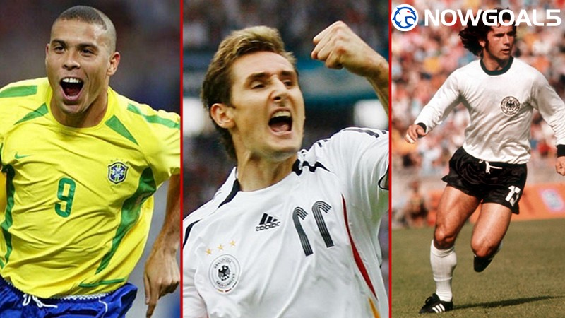 Danh sách cầu thủ ghi bàn nhiều nhất World Cup gồm có ai?